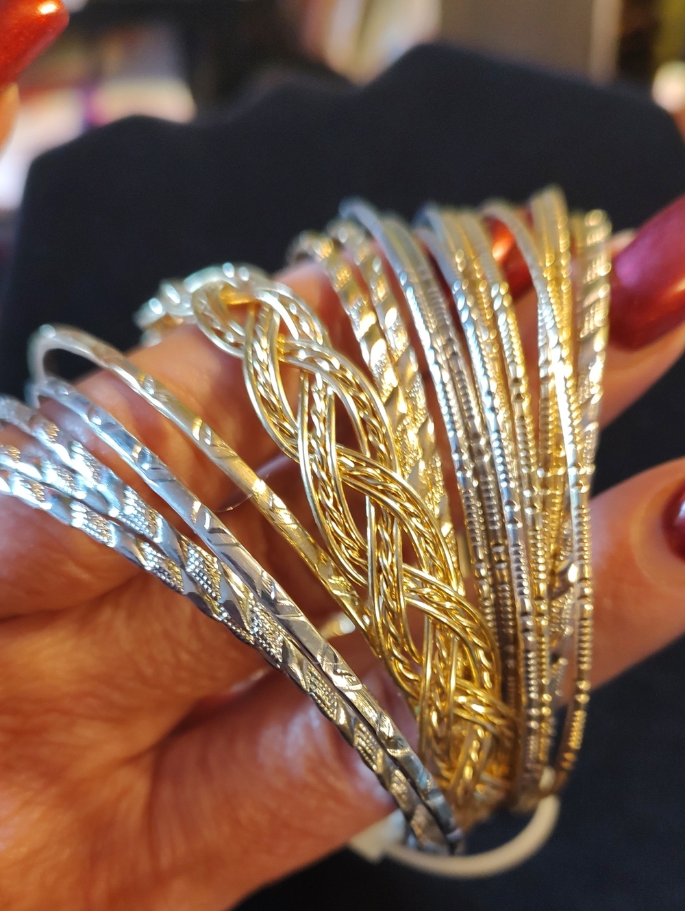 20 Gold & Silver Toned Bangles